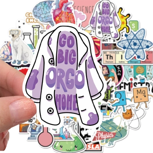 Наклейки наука