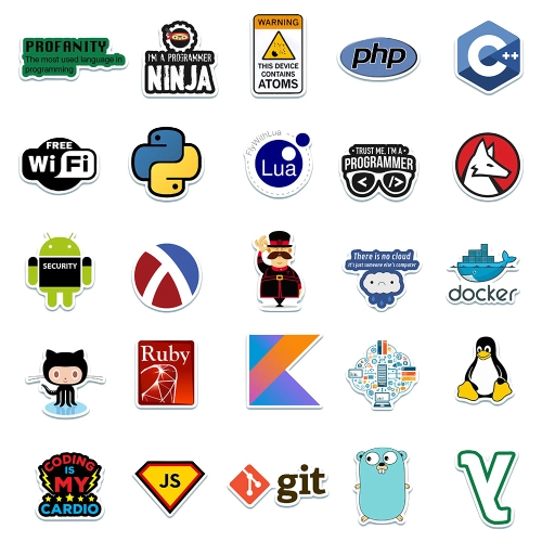 Наклейки для програмістів