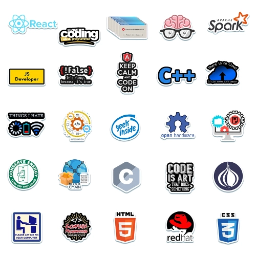 Набір стікерів із 50 шт