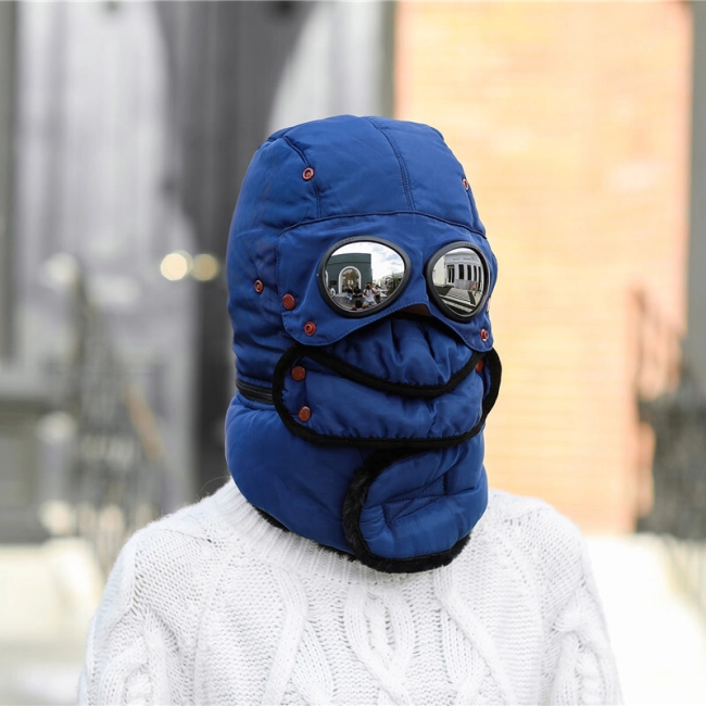 Шапка с линзой на всю голову