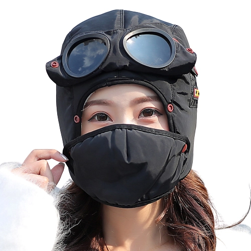 Зимова шапка з лінзою