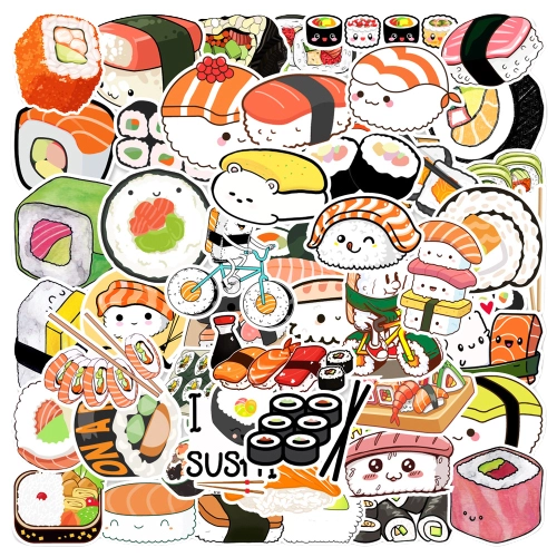Наклейки Суши