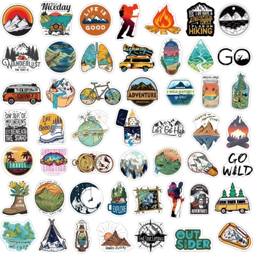 Стикеры путешествия