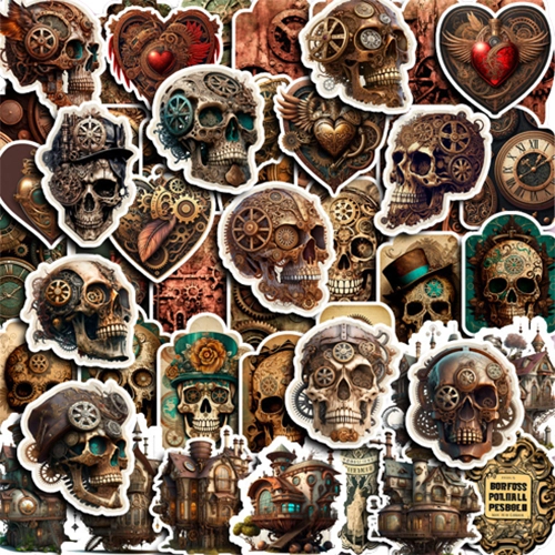 Наклейки Череп