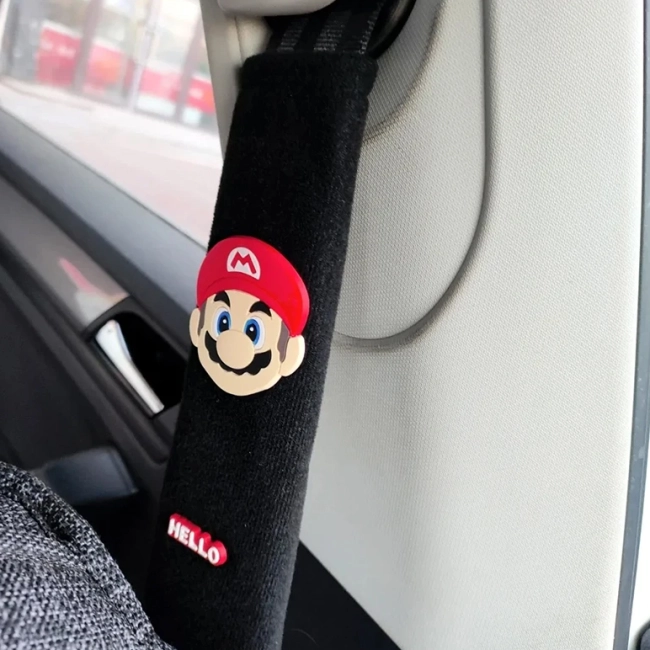 Чохол для ременя безпеки в автомобіль