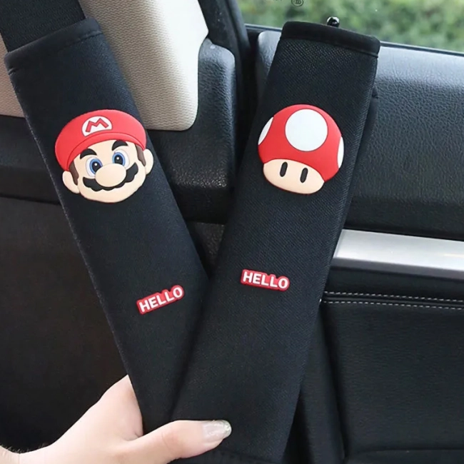 Чохол на автомобільний ремінь безпеки