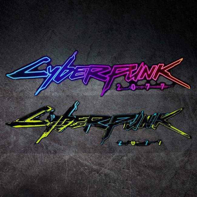 наліпка кіберпанк для авто