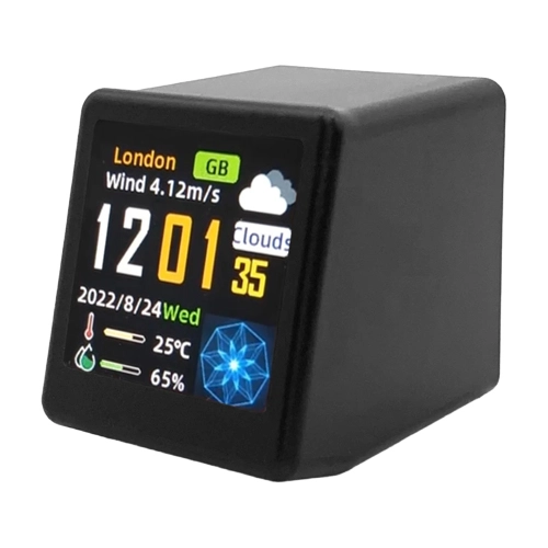 Часы для измерения температуры и влажности