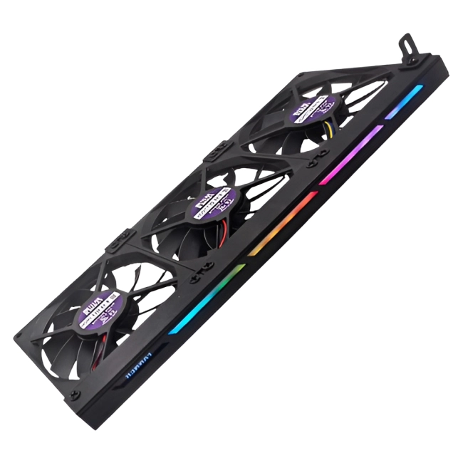 кулер с подсветкой для видеокарты