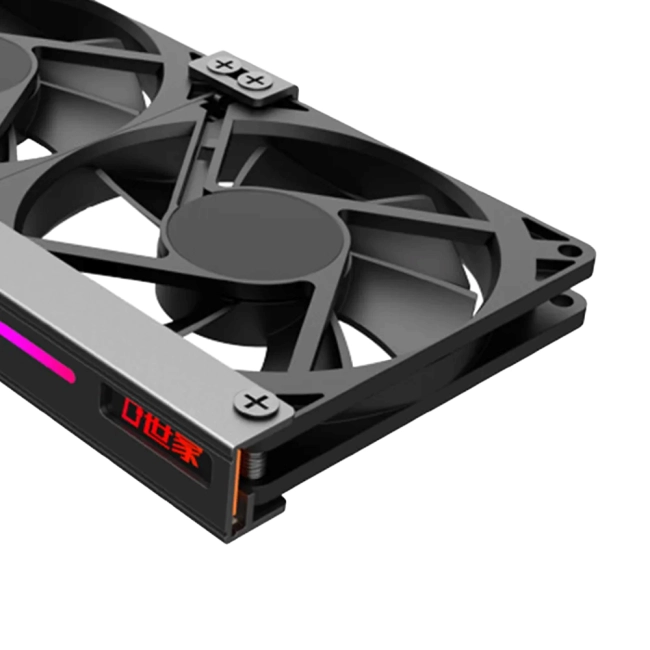 светящийся кулер для видеокарты