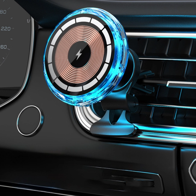 тримач з бездротовою зарядкою в автомобіль