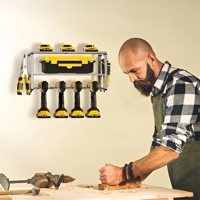 настінна полиця для інструментів