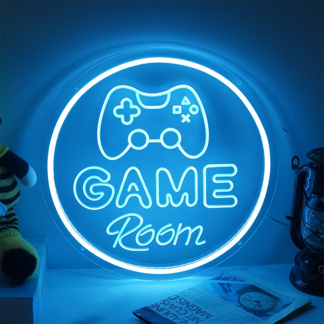неонова вивіска game room