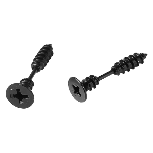 Сережки в виде гвоздей