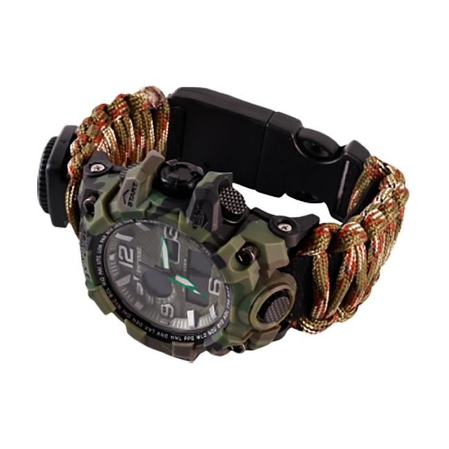 часы с паракордовым ремнем