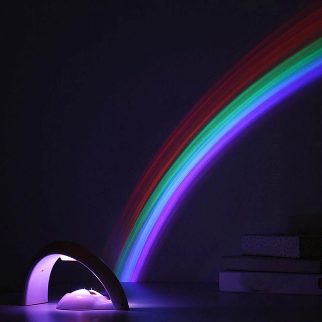 світильник-лампа веселка