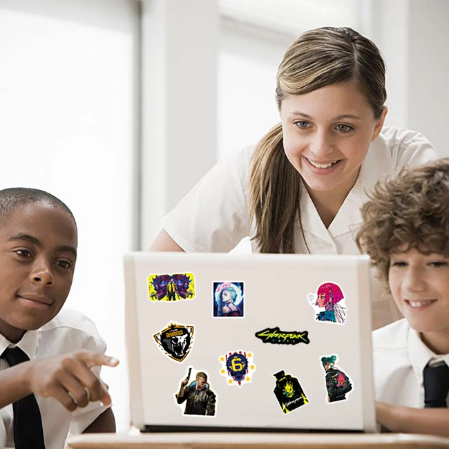 Наклейки Cyberpunk