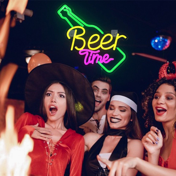 Сяюча вивіска для пивного бару