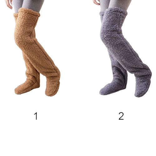 Высокие носки-тапочки