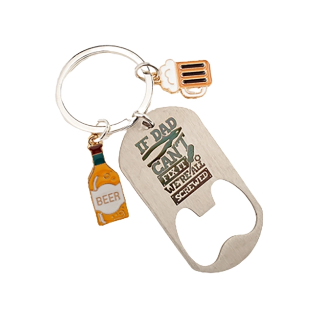 брелок с открывалкой бутылок