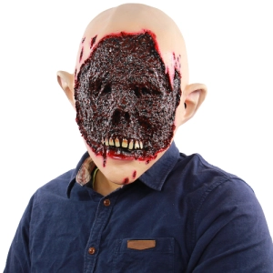 Маска лицо зомби