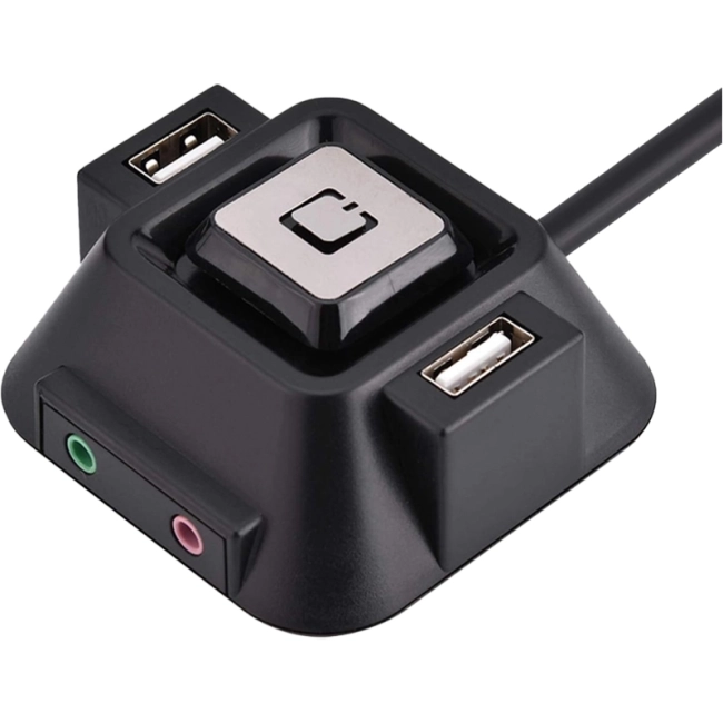 кнопка ввімкнення комп'ютера з хабом