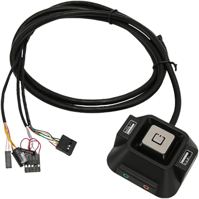 кнопка ввімкнення ПК на 2 порти USB