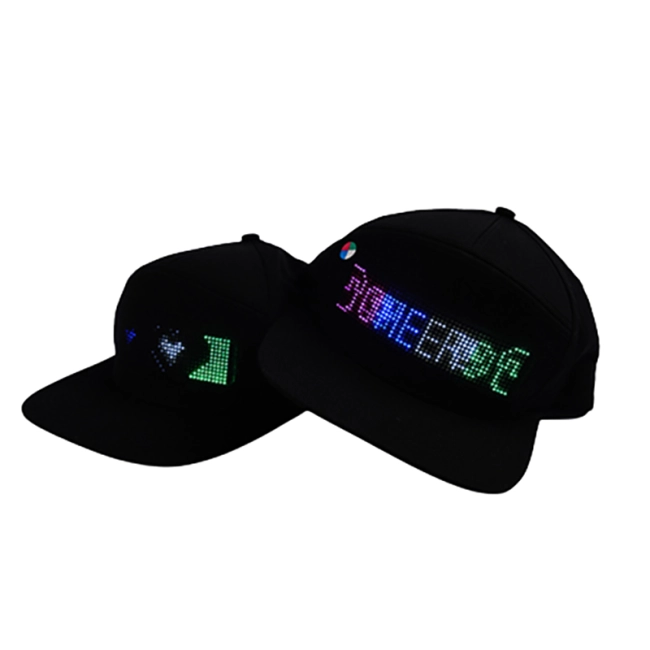 бейсболка с led экраном