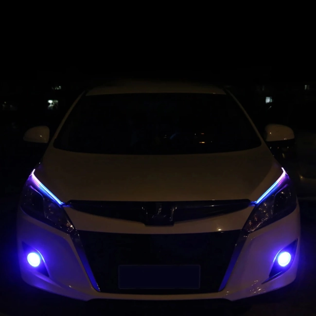 гибкие ходовые огни для автомобиля