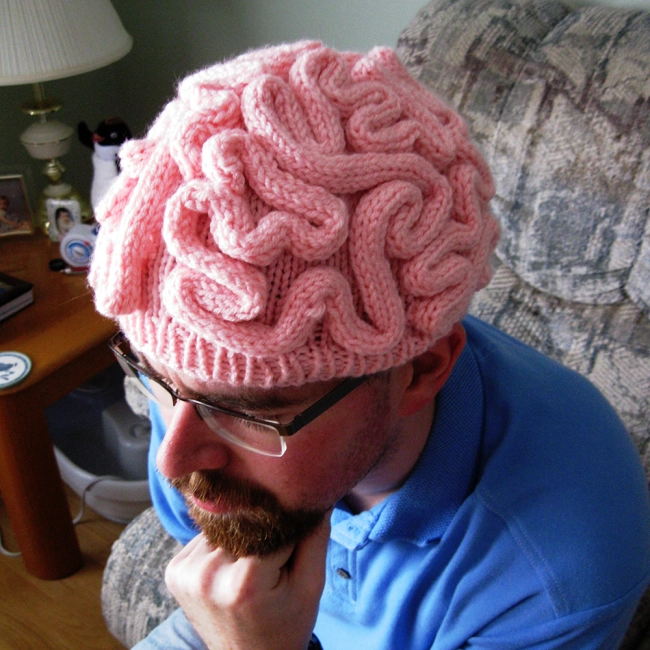 В'язана шапка на голову