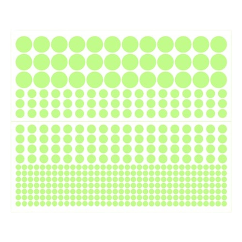 Люмінесцентні наклейки на стіну