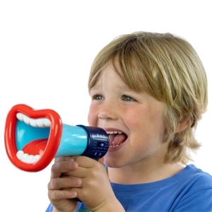 Детский мегафон с изменением голоса и записью Мегафон с изменением голоса