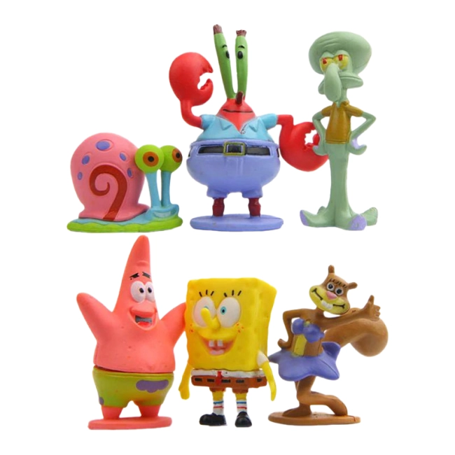 фигурки для аквариума Губка Боб