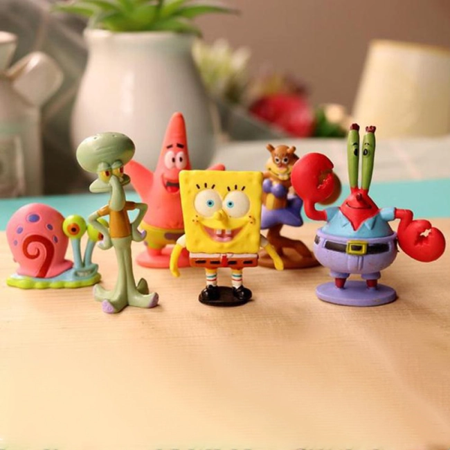 декор для аквариума Губка Боб