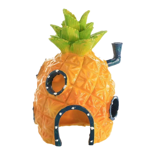 домик для аквариума из Губки Боба