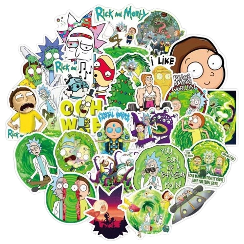 Стикерпак Рик и Морти