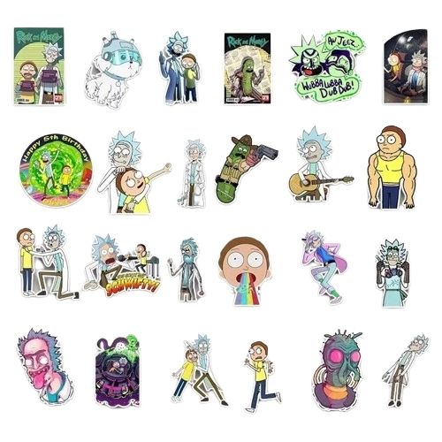 Стикеры Rick and Mort