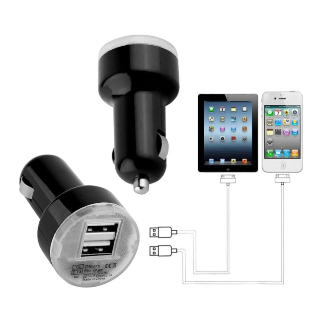 автомобильное зарядное устройство USB 2 ампера