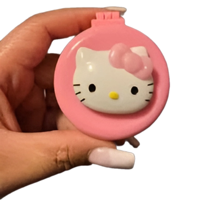массажная расческа hello kitty