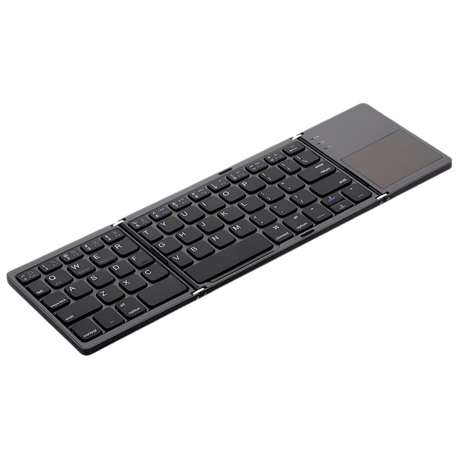 складана бездротова клавіатура з тачпадом