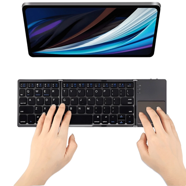 складана клавіатура з touchpad