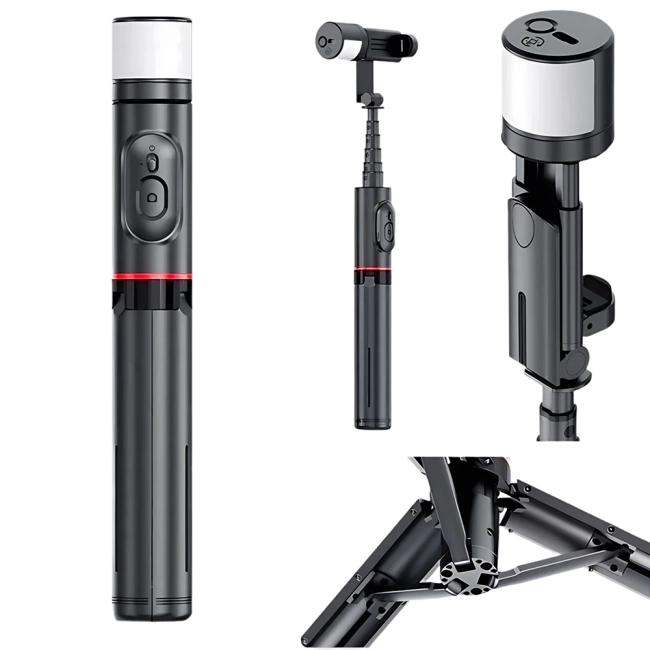 блютуз штатив с подсветкой