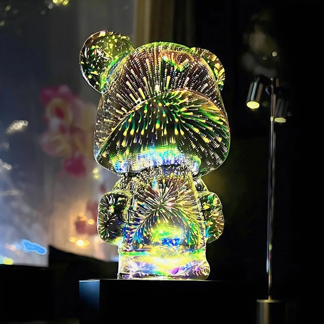 Светодиодная лампа мишка