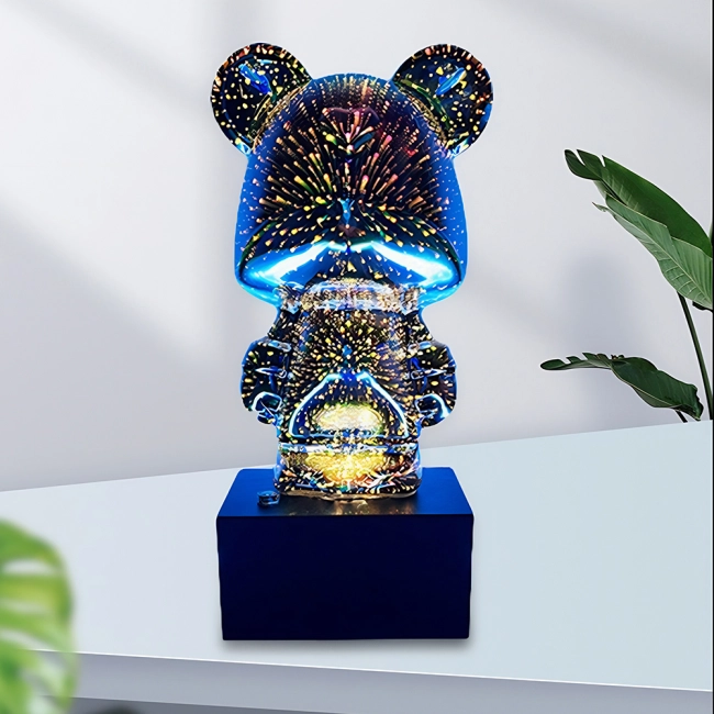 Лампа 3D мишка