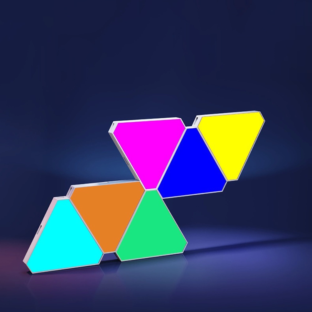 RGB трикутники на стіну