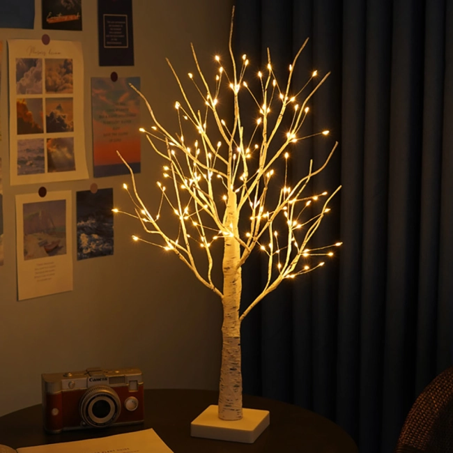 светильник дерево на стол