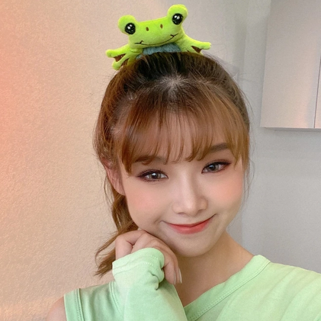 Резинка для волос лягушка