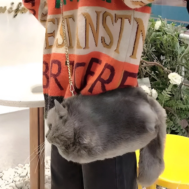 Сумка в форме кота