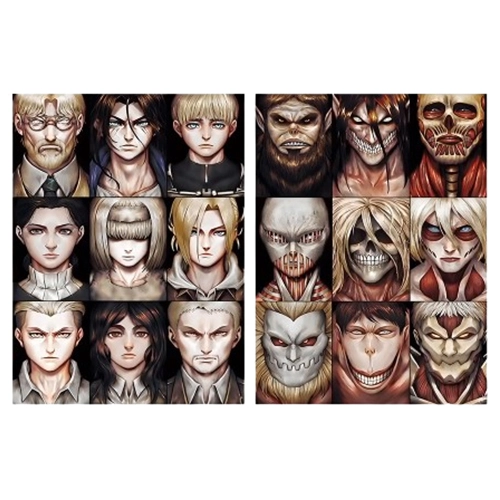 Плакат Атака Титанов