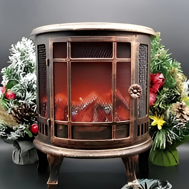 светильник в виде камина